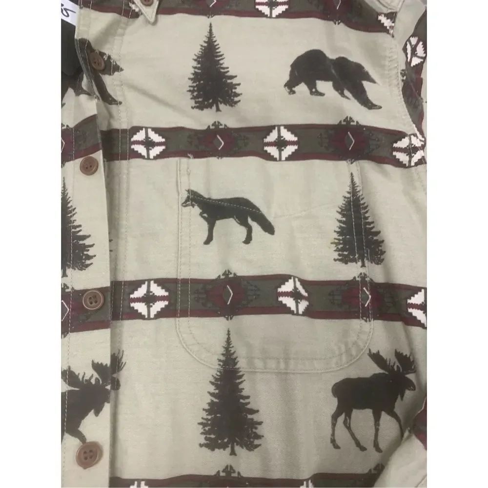 Woolrich Vintage Rustic Style Top - Picture 3 of 7